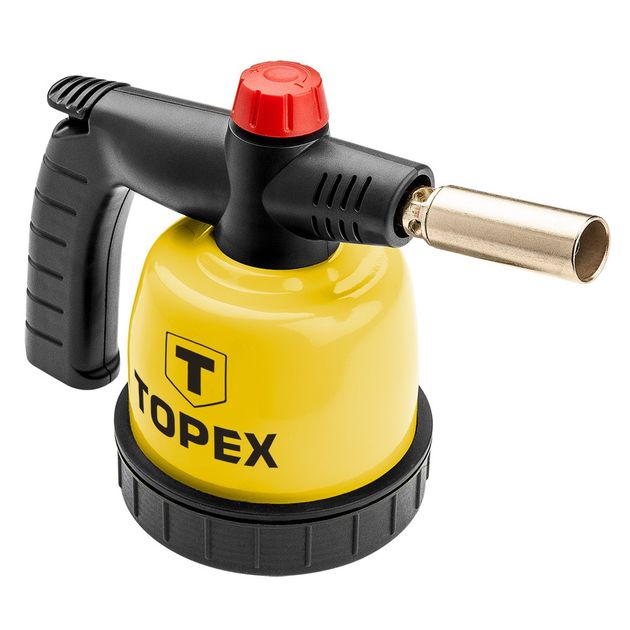 Газова паяльна лампа на газові картриджи 190 г TOPEX, фото  | SNABZHENIE.com.ua
