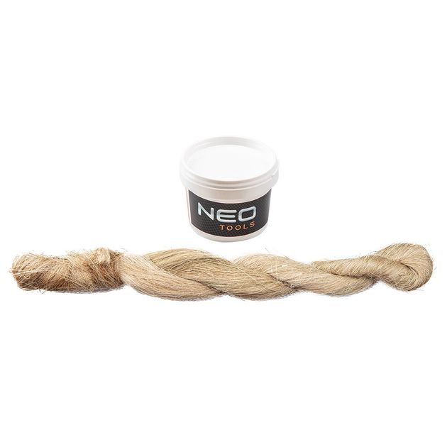 Набор для уплотнения: паста 100 г + пакля 50 г NEO, фото  | SNABZHENIE.com.ua