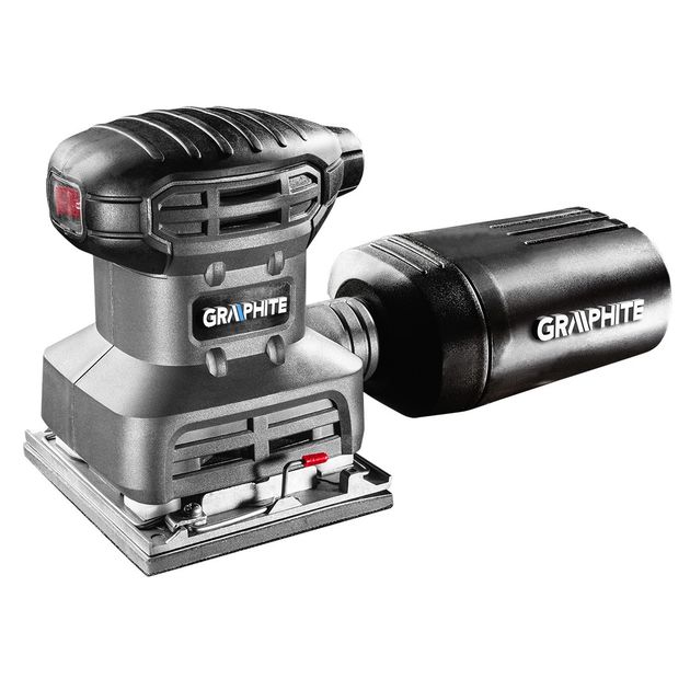 Вибрационная шлифмашина GRAPHITE 220Вт, подошва 104x112 мм, 3 шт., фото  | SNABZHENIE.com.ua