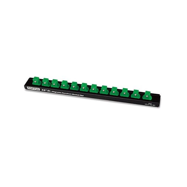 Магнитная планка для головок 1/2" 260мм 10шт TOPTUL PBKB4B2610, фото  | SNABZHENIE.com.ua