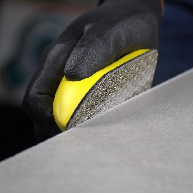 Губка полировальная алмазная HAND PAD PRO #120, фото , изображение 3 | SNABZHENIE.com.ua