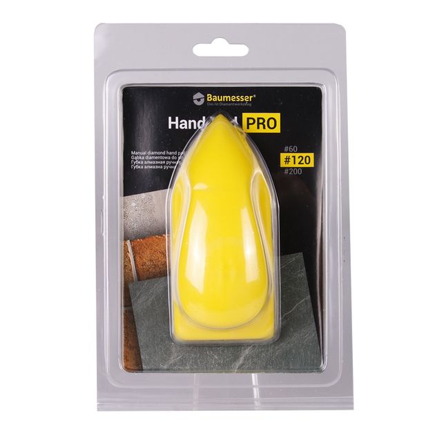 Губка полировальная алмазная HAND PAD PRO #120, фото , изображение 5 | SNABZHENIE.com.ua