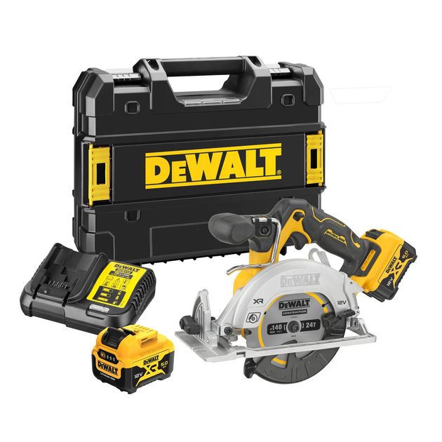 Пила дискова акумуляторна безщіткова DeWALT DCS512P2, фото  | SNABZHENIE.com.ua