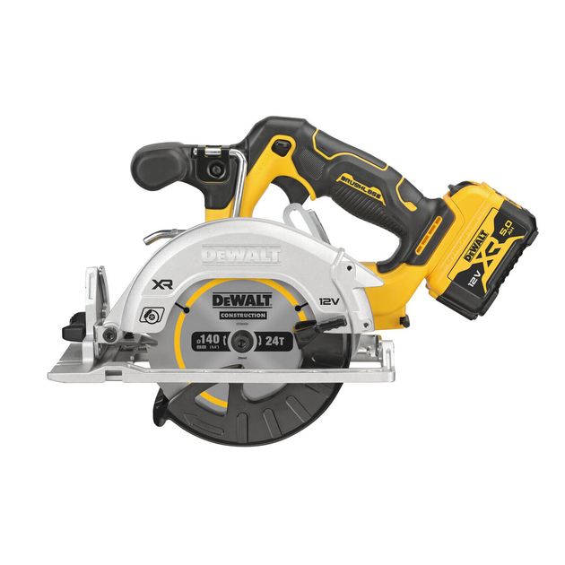 Дисковая аккумуляторная пила DeWALT DCS512P2 бесщёточная, фото , изображение 3 | SNABZHENIE.com.ua
