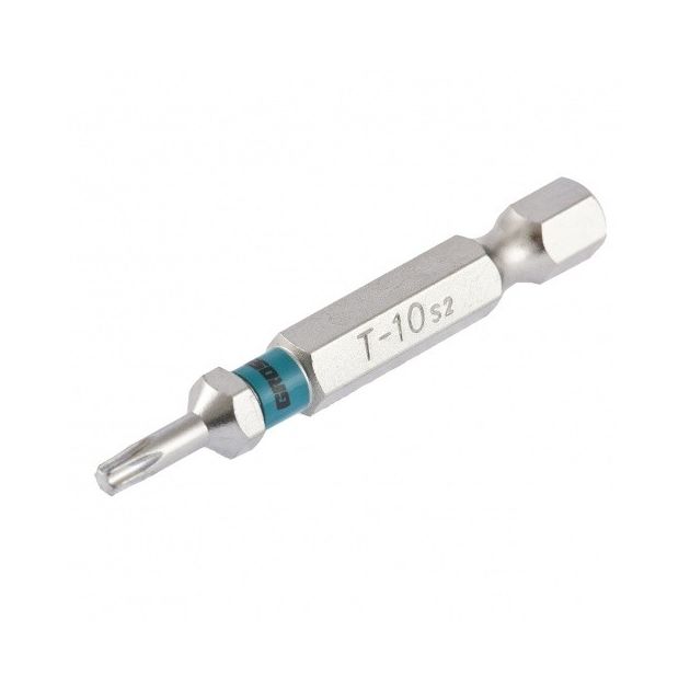 Набір біт TORX 10х50, сталь S2, 10 шт GROSS (11468G), фото , зображення 4 | SNABZHENIE.com.ua