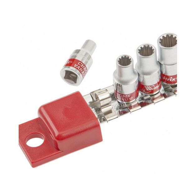 Набор торцевых головок 1/4", 10 шт., 4-13 мм MATRIX (13599M), фото , изображение 6 | SNABZHENIE.com.ua