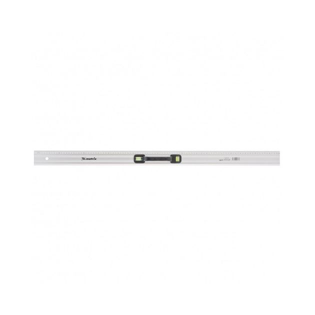 Линейка-уровень 1000 мм, металл, пластмассовая ручка, 2 глазка MATRIX, фото , изображение 2 | SNABZHENIE.com.ua