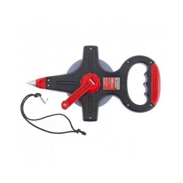 Геодезическая рулетка MATRIX 50 м, 12,5 мм, металлический корпус, фото , изображение 2 | SNABZHENIE.com.ua