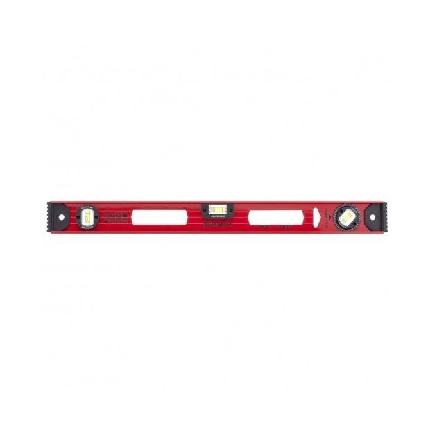 Уровень алюминиевый 600 мм, 3 глазка, усиленный MATRIX, фото , изображение 2 | SNABZHENIE.com.ua