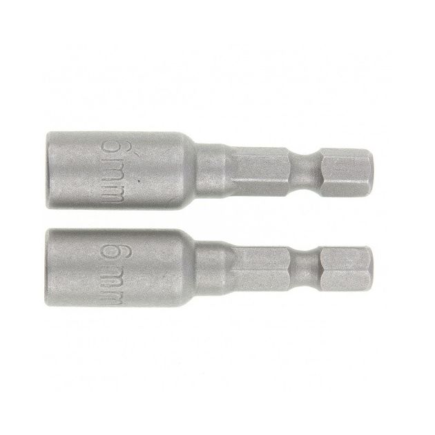 Біти з торцевими головками d=6mm L=45mm, 2шт MATRIX (115669M), фото , зображення 2 | SNABZHENIE.com.ua