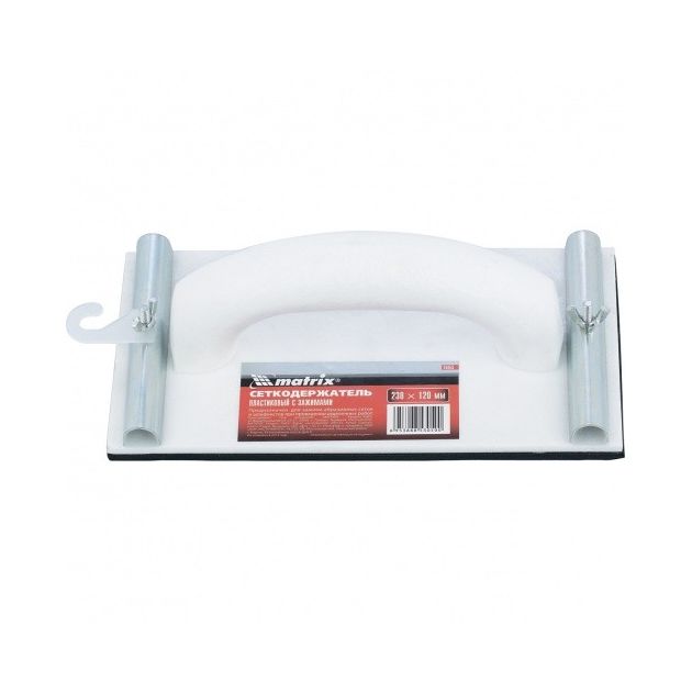 Сеткодержатель MATRIX 230x120 мм пластиковый с зажимами, фото , изображение 2 | SNABZHENIE.com.ua