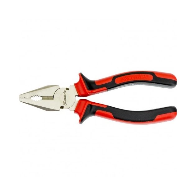 Плоскогубці Nickel 160 мм, нікельовані, двокомпонентні рукоятки MATRIX (169029M), фото , зображення 2 | SNABZHENIE.com.ua