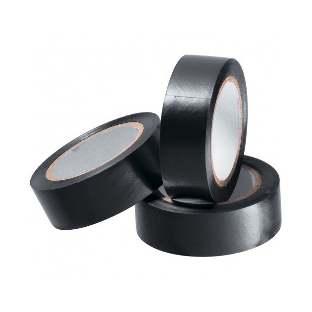 Набір ізоленти чорної, 19 мм х 10 м, 3 шт. MATRIX (888579M), фото , зображення 2 | SNABZHENIE.com.ua