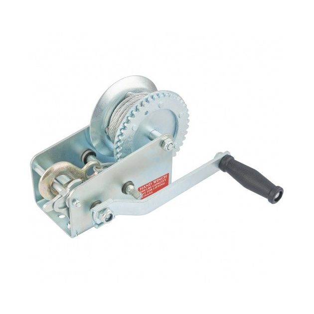 Шестеренчатая лебедка MATRIX, тяга 0,8 т, тросовая (5227359M), фото , изображение 2 | SNABZHENIE.com.ua