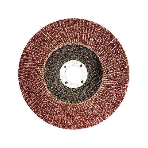 Круг лепестковый торцевой MATRIX 115x22,2 мм P80 (740299M), фото , изображение 2 | SNABZHENIE.com.ua