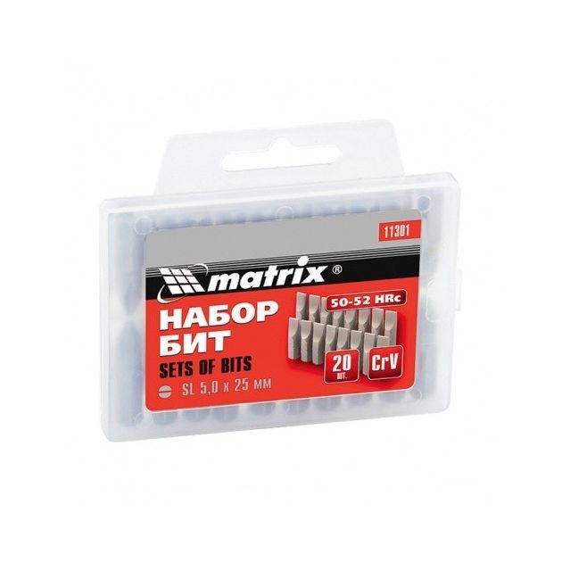 Биты PH1 x 25 мм, 20 шт., в пластиковом боксе MATRIX, фото , изображение 3 | SNABZHENIE.com.ua Биты PH1 x 25 мм, 20 шт., в пластиковом боксе MATRIX, фото , изображение 3 | SNABZHENIE.com.ua