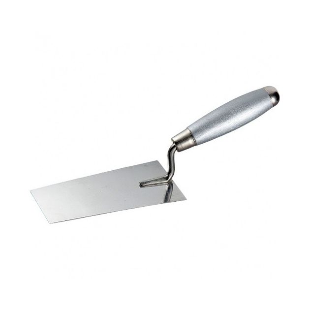 Кельма из нержавеющей стали 160x84 мм, деревянная ручка MATRIX, фото , изображение 2 | SNABZHENIE.com.ua Кельма из нержавеющей стали 160x84 мм, деревянная ручка MATRIX, фото , изображение 2 | SNABZHENIE.com.ua