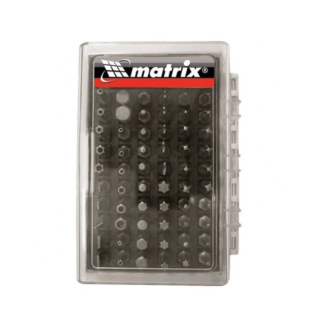 Набор бит с магнитным держателем MATRIX, 61 шт, CrV, фото , изображение 2 | SNABZHENIE.com.ua Набор бит с магнитным держателем MATRIX, 61 шт, CrV, фото , изображение 2 | SNABZHENIE.com.ua