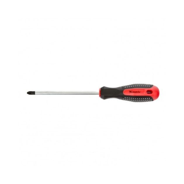 Отвертка Fusion PZ 3x150 мм, CrV, 3-комп. ручка anti slip MATRIX, фото , изображение 2 | SNABZHENIE.com.ua Отвертка Fusion PZ 3x150 мм, CrV, 3-комп. ручка anti slip MATRIX, фото , изображение 2 | SNABZHENIE.com.ua