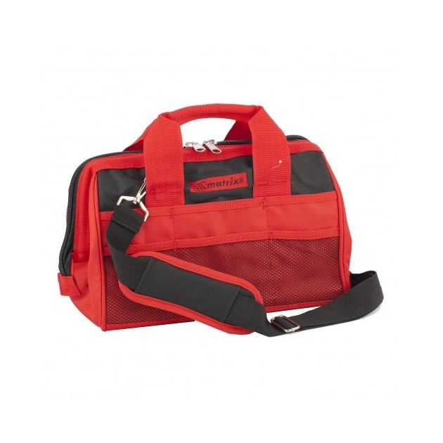 Сумка для инструмента MATRIX, 18 карманов, 320x215x250 мм, фото , изображение 2 | SNABZHENIE.com.ua