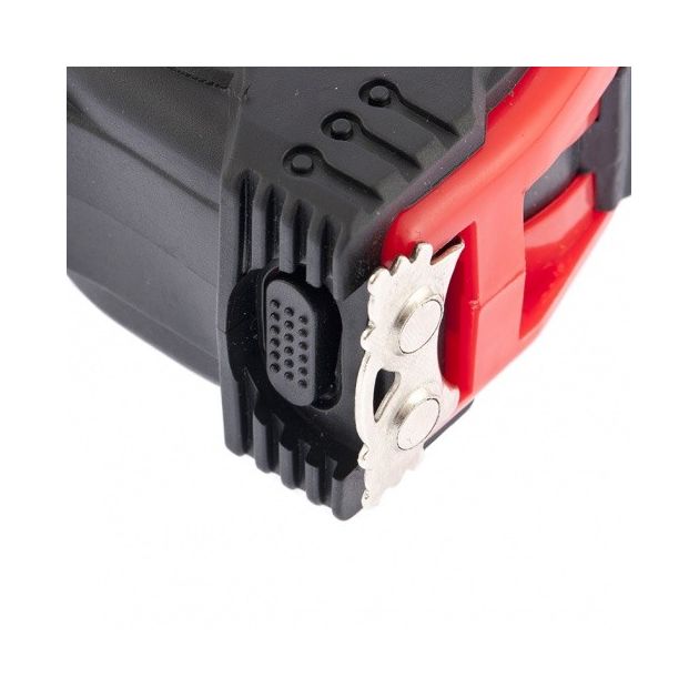 Рулетка 5 м х 25 мм с магнитом MATRIX (обрезиненный корпус), фото , изображение 3 | SNABZHENIE.com.ua