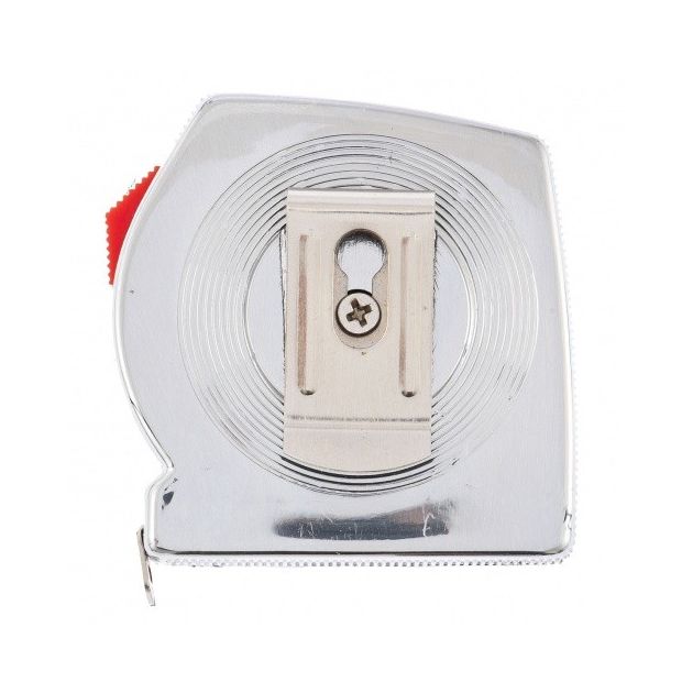 Рулетка 3 м x 13 мм, хромированный корпус MATRIX, фото , изображение 3 | SNABZHENIE.com.ua