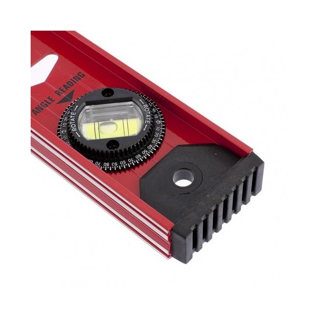 Уровень алюминиевый 600 мм, 3 глазка, усиленный MATRIX, фото , изображение 3 | SNABZHENIE.com.ua