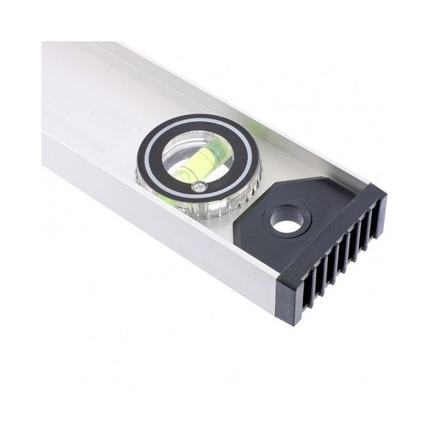 Уровень 600 мм алюмінієвий, 3 ока (1 поворотне) MATRIX, фото , зображення 3 | SNABZHENIE.com.ua