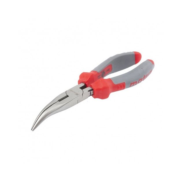 Довгогубці вигнуті 160 мм, двокомпонентні ручки MATRIX (174029M), фото , зображення 3 | SNABZHENIE.com.ua