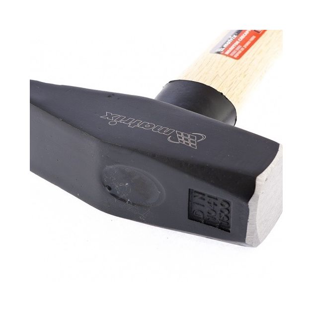 Молоток слесарный 1500 г, квадратный боек, ручка MATRIX, фото , изображение 5 | SNABZHENIE.com.ua