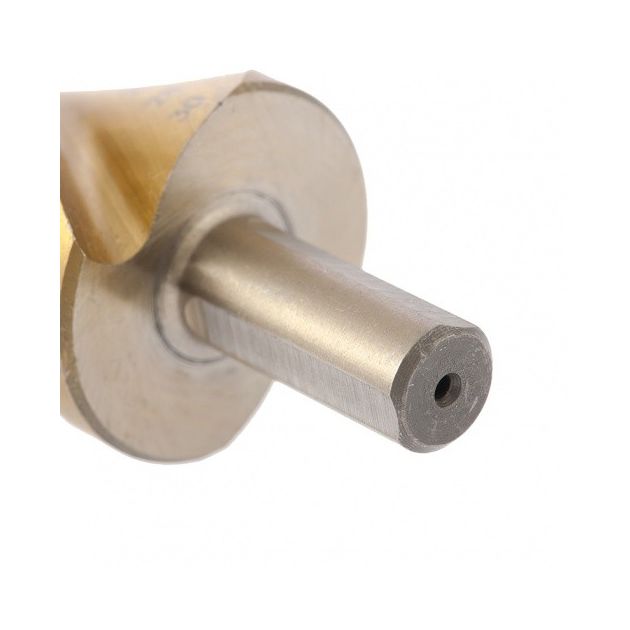 Сверло ступенчасте (6,8,10,12,14,16,18,20,22,24,26,28,30 мм) HSS спіральне профільне трьохгранне хвостове MATRIX (723579M), фото , зображення 3 | SNABZHENIE.com.ua