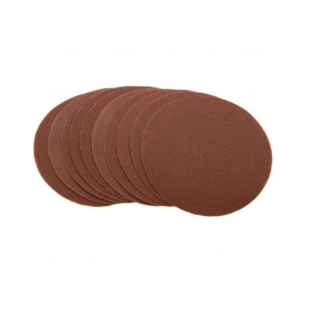 Круг абразивный 125 мм, ворсовый, P 100, 10 шт. MATRIX, фото , изображение 5 | SNABZHENIE.com.ua