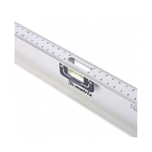 Уровень 600 мм алюмінієвий, 3 ока (1 поворотне) MATRIX, фото , зображення 4 | SNABZHENIE.com.ua