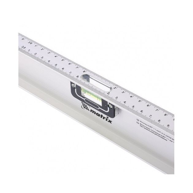 Уровень 800 мм алюмінієвий, 3 віконця (1 поворотне) MATRIX, фото , зображення 4 | SNABZHENIE.com.ua