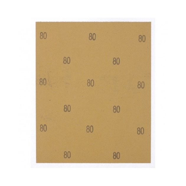 Шлифлист водостойкий MATRIX 230x280 мм, P80, 10 шт., фото , изображение 4 | SNABZHENIE.com.ua