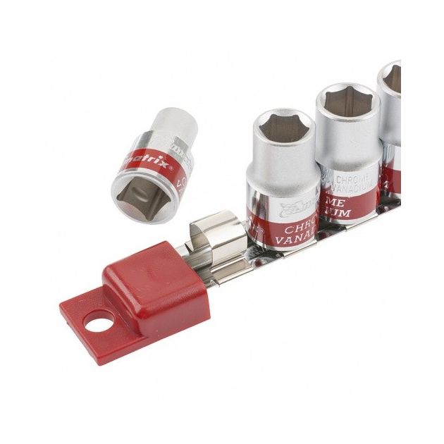 Набір торцевих головок 1/2, 6-ти гр., CrV, 10шт., 10-22мм MATRIX (135579M), фото , зображення 4 | SNABZHENIE.com.ua