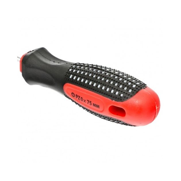 Отвертка Fusion PZ 0 x 75 мм CrV 3-х компонентна рукоятка anti slip MATRIX (114009M), фото , зображення 4 | SNABZHENIE.com.ua Отвертка Fusion PZ 0 x 75 мм CrV 3-х компонентна рукоятка anti slip MATRIX (114009M), фото , зображення 4 | SNABZHENIE.com.ua