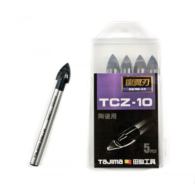 Сверло по плитке Tajima PRO+ 10мм, код 1602-2733, фото  | SNABZHENIE.com.ua