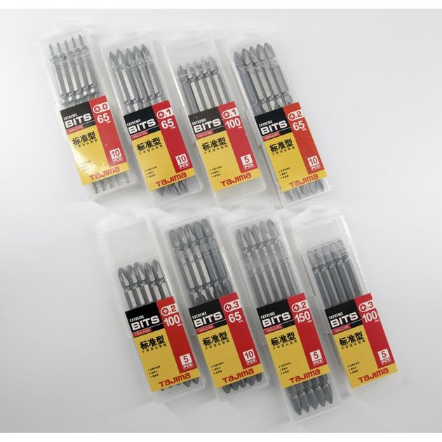 Набор бит TAJIMA W 1×65 мм РН 2 двухсторонние, фото , изображение 2 | SNABZHENIE.com.ua Набор бит TAJIMA W 1×65 мм РН 2 двухсторонние, фото , изображение 2 | SNABZHENIE.com.ua