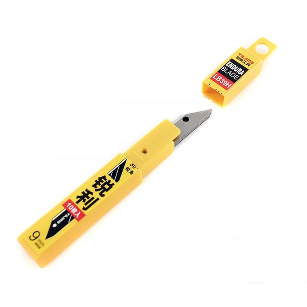 Сегментные лезвия TAJIMA 9 мм LB39H серые, угол 30°, фото , изображение 7 | SNABZHENIE.com.ua Сегментные лезвия TAJIMA 9 мм LB39H серые, угол 30°, фото , изображение 7 | SNABZHENIE.com.ua