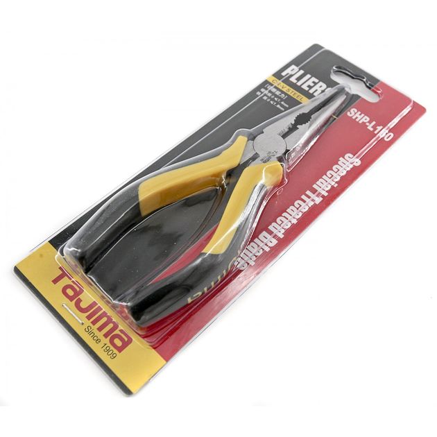 Плоскогубцы TAJIMA SHP-L160 160 мм с режущим лезвием, фото , изображение 3 | SNABZHENIE.com.ua Плоскогубцы TAJIMA SHP-L160 160 мм с режущим лезвием, фото , изображение 3 | SNABZHENIE.com.ua