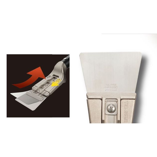 Скребок ударный Premium TAJIMA, гибкое лезвие PHR250F80, фото , изображение 2 | SNABZHENIE.com.ua