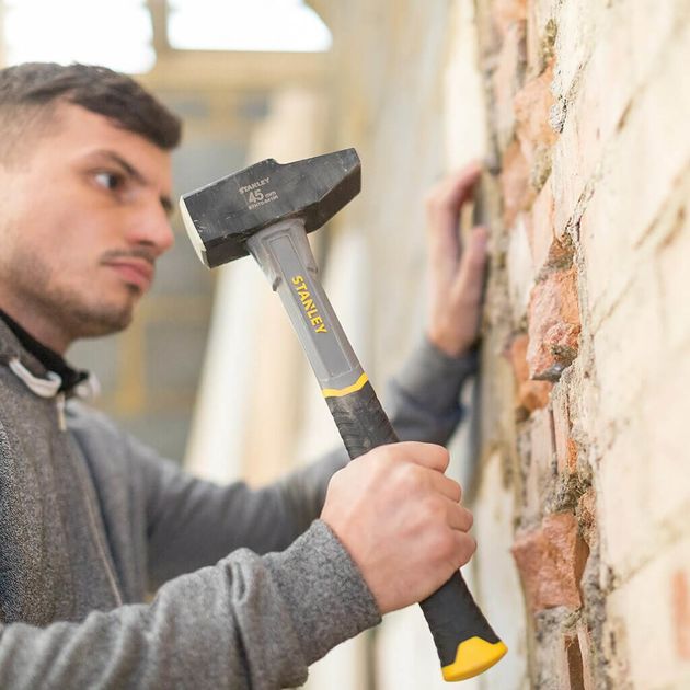 Молоток інженерний Fiberglass, вага 300 г STANLEY STHT0-54131, фото , зображення 7 | SNABZHENIE.com.ua Молоток інженерний Fiberglass, вага 300 г STANLEY STHT0-54131, фото , зображення 7 | SNABZHENIE.com.ua