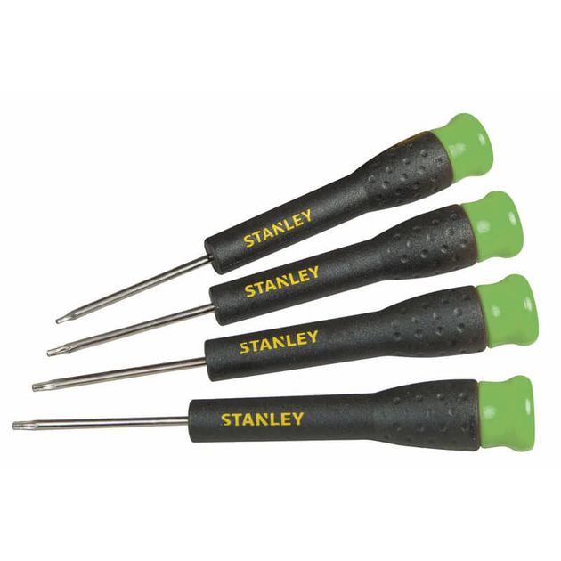 Набор отверток для точной механики STANLEY, 4 шт., фото  | SNABZHENIE.com.ua