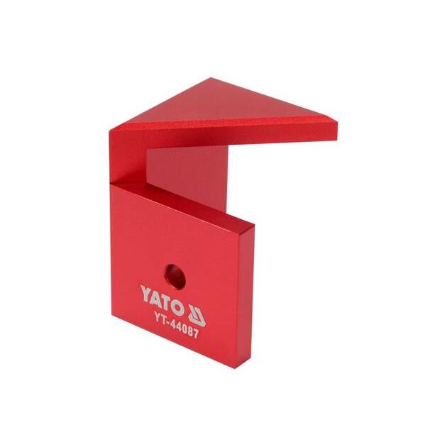 Шаблон YATO объемно-угловой с шкалой, 60x45x45 мм, фото  | SNABZHENIE.com.ua