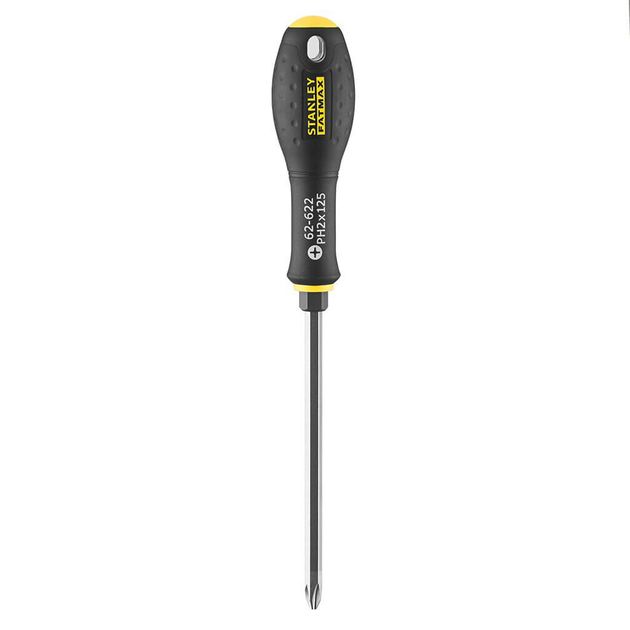 Отвертка FatMax 125 мм під шліц Ph2 з шестигранником STANLEY FMHT0-62622, фото , зображення 2 | SNABZHENIE.com.ua Отвертка FatMax 125 мм під шліц Ph2 з шестигранником STANLEY FMHT0-62622, фото , зображення 2 | SNABZHENIE.com.ua