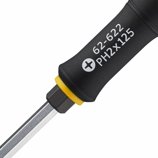 Отвертка FatMax 125 мм під шліц Ph2 з шестигранником STANLEY FMHT0-62622, фото , зображення 3 | SNABZHENIE.com.ua Отвертка FatMax 125 мм під шліц Ph2 з шестигранником STANLEY FMHT0-62622, фото , зображення 3 | SNABZHENIE.com.ua