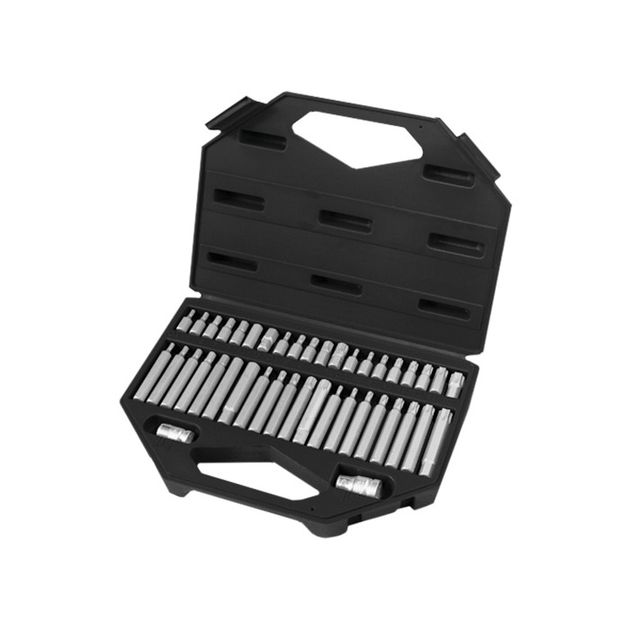Набір біт HEX, TORX, SPLINE, хвостовик-шестигранник 1/2, 42 шт. MATRIX (113189M), фото  | SNABZHENIE.com.ua