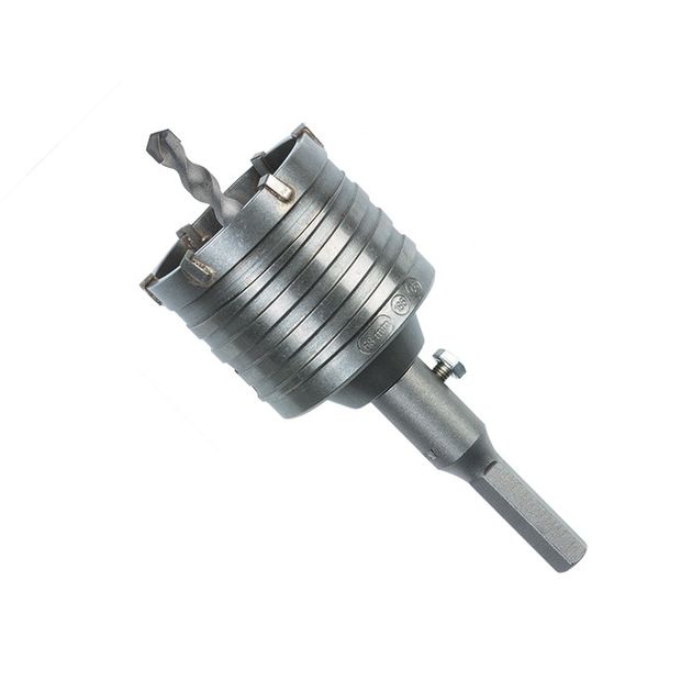 Коронка буровая 68 x 50 x 120 мм в сборе шестигранный хвостовик HELLER (23341)