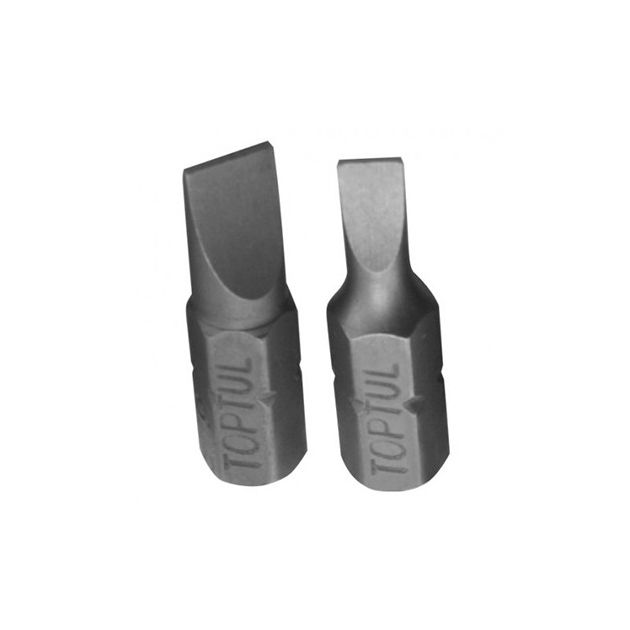 Бита 5/16'' L80 мм шлиц 8 x 1.2 мм для ударной отвертки TOPTUL, фото  | SNABZHENIE.com.ua
